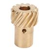 Distributor Gear 0.491in Bronze Distributor Shaft Gear Replacement for Small Block Big Block