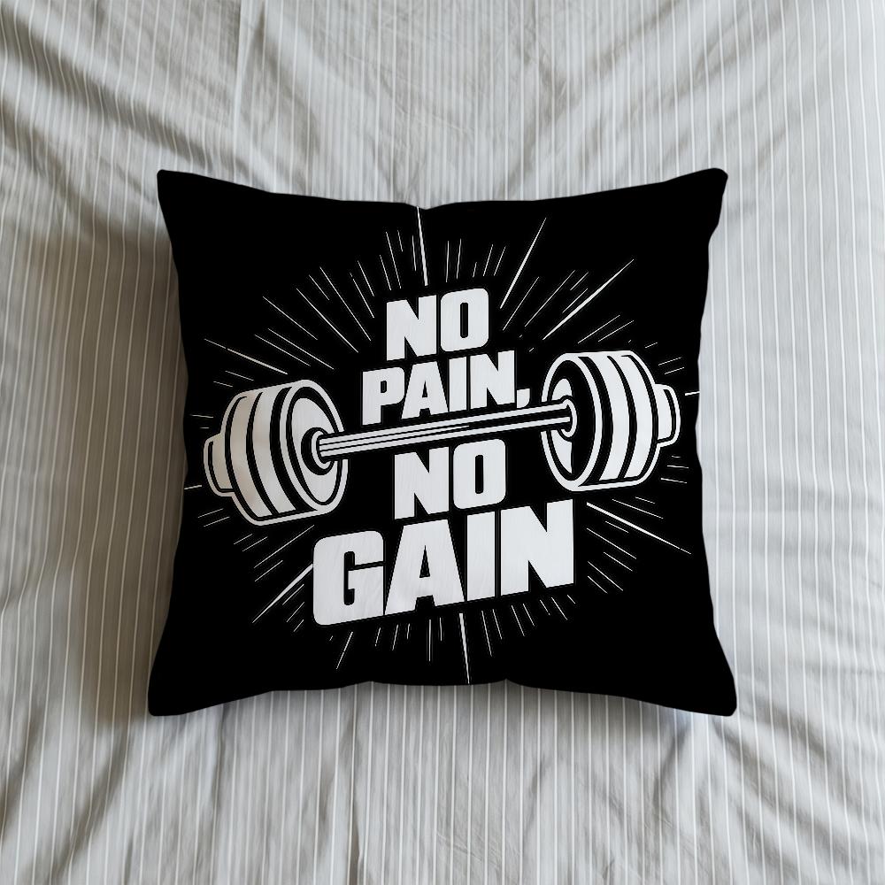 No Cushion Cover Soft No Pain Case Gain Sofa Living Room Home Comfortable Office Decor Protective Pillow