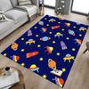 1PC Space Spaceship Extra Large Non-Slip Floor Carpet, Office, Family, Bedroom, Studio - Large Area Rug Indoor Rugs, Vibrant Colors-W259