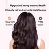 Double-row Wavy Teeth Curling Comb, Handle Comb, Fluffy Comb, Portable Curling Styling Comb, Home Hair Care Comb