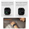 SACOSDING 2.04 Inches 368*448 Pixels AMOLED Screen Large Screen BT Call Voice Assistant Fitness Tracker Smart Watch for Men Women