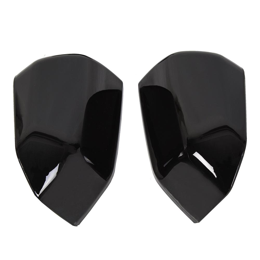 For 2015-2020 Ford F150 Truck Replacement Mirror Covers Cap Painted Glossy Black