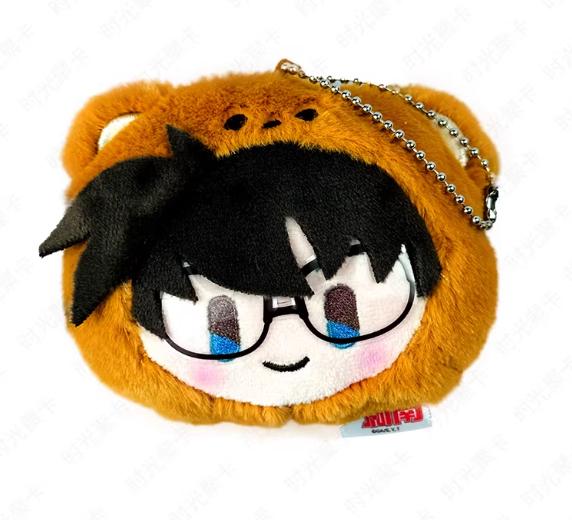 Ultimo Caldo Originale Detective Conan Xiong Xiong Peluche Detective Scatola Cieca Ciondolo Testa Grande Anime Kaitou Regalo Progettato Per Amanti degli Anime