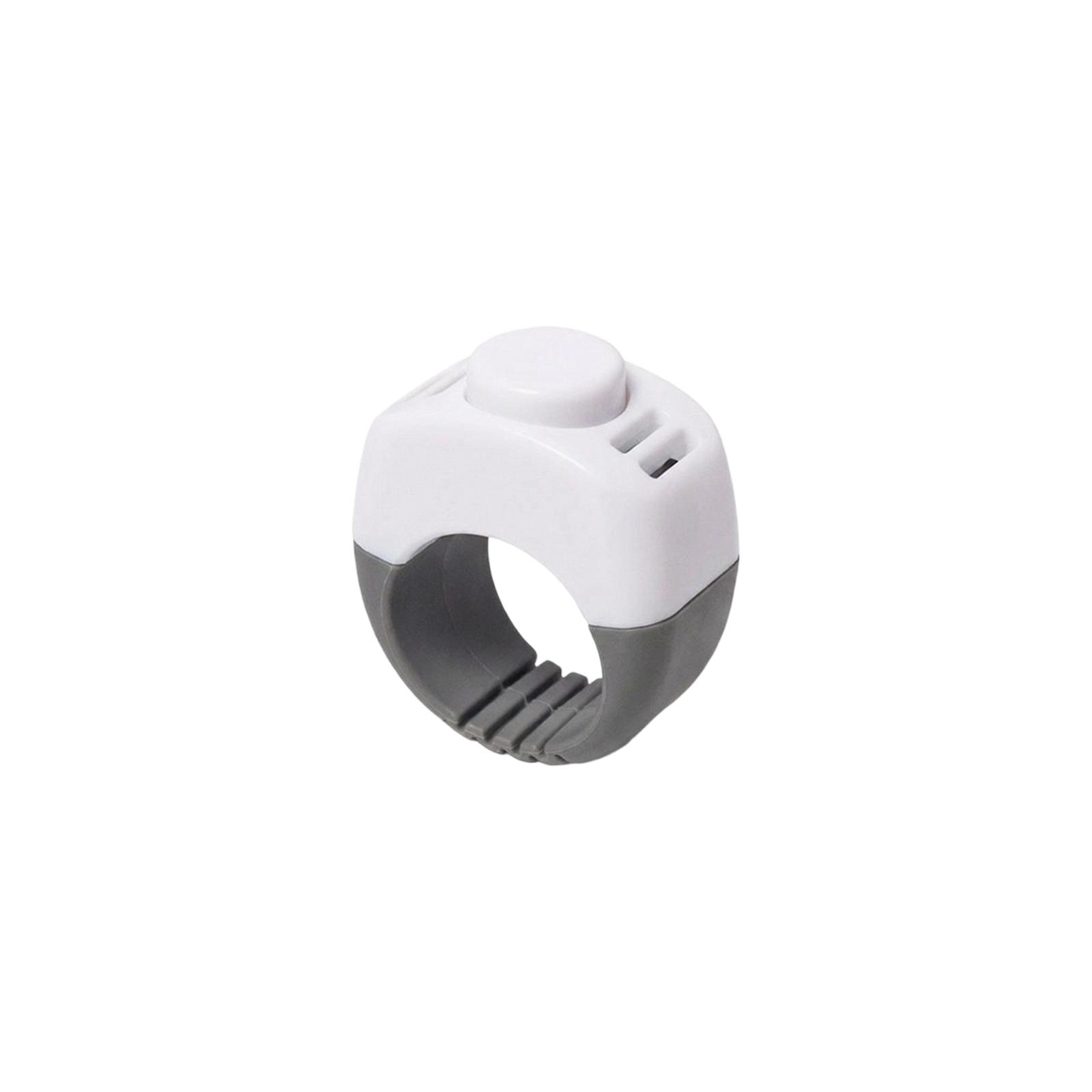 Dog Training Clicker With Finger Ring Design, Lightweight Pet Training Clicker For Dogs Cats Horses, Clicker Pet Training Tool With Clear Sound, белый