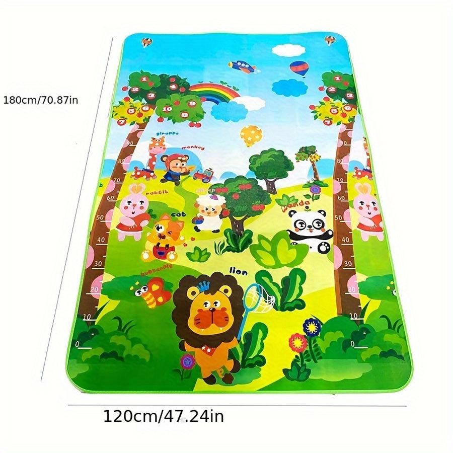 Double-Sided Waterproof EVA Foam Crawling Mat for Babies and Toddlers