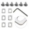 Washers Screws Kit Road Bike Bicycle Pedal Cleats Components