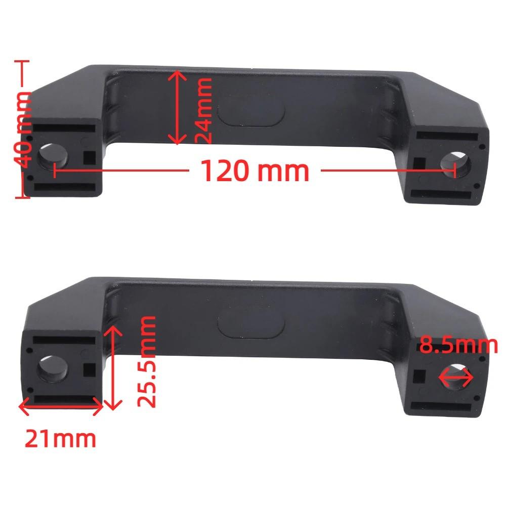 2 pcs 150mm / 120mm Hole Centers Plastic Pull Handle / Grab Handle Machine Tool Handle  Heavy Duty