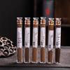 Portable 10.5cm Natural Agarwood & Pear Wood Incense Sticks with Sandalwood Box - Long-lasting Fragrance
