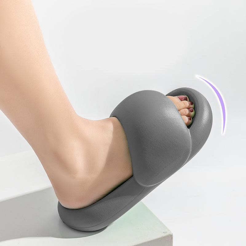 

Хлебные тапочки женские летние для улицы, для дома в помещении, для ванной, нескользящие, трендовые, на толстой подошве, женские тапочки 44-45 (suitable for 43-44 feet)