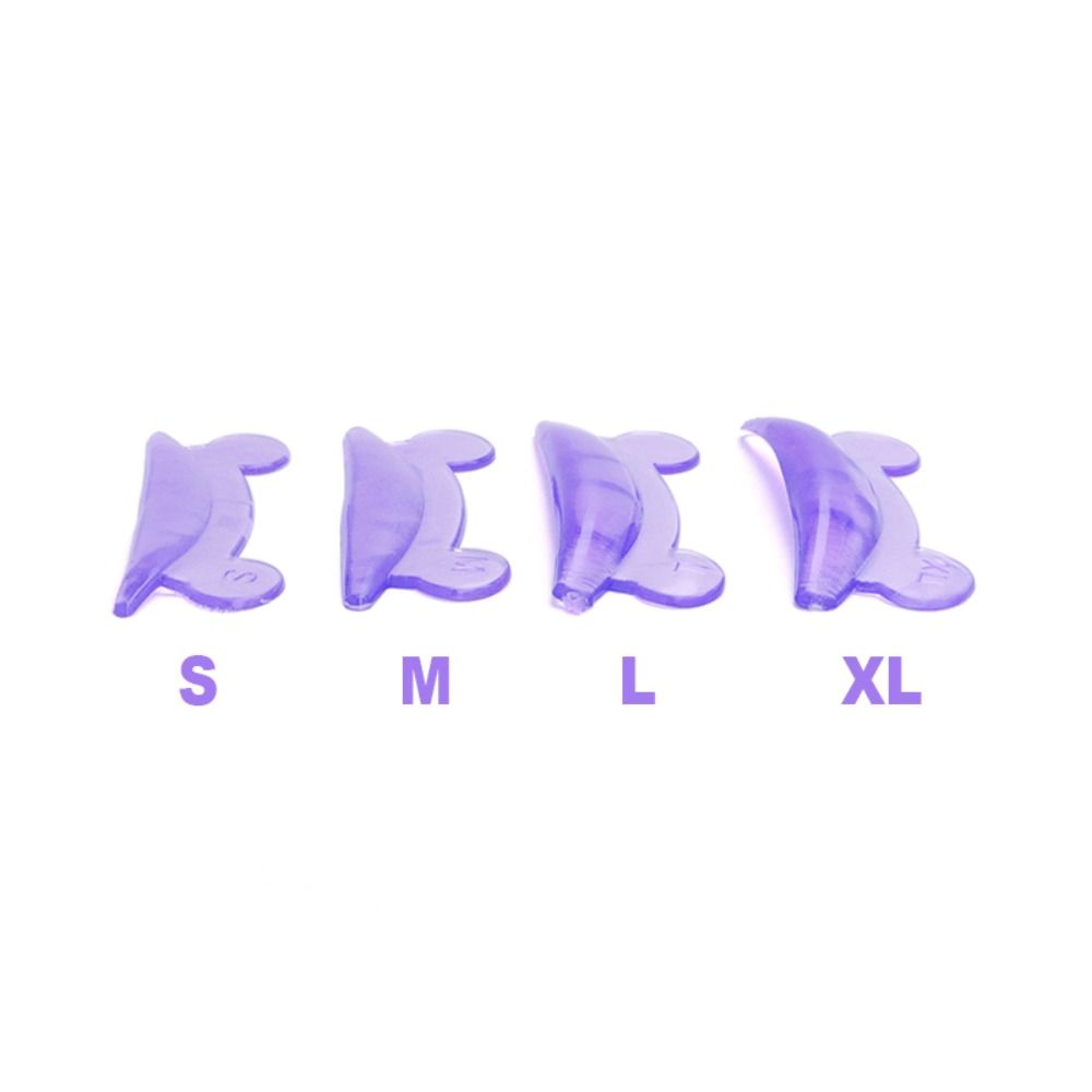 4Pairs Eyelash Extension Eyelash Extension Silicone Pads Reusable Silicone Lash Lift Pad  for Women