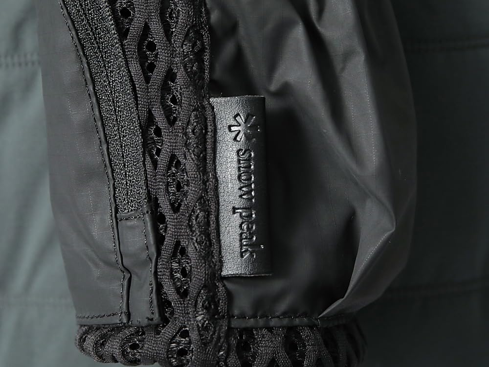 Snow Peak Double Face Mesh Bottle Carrier size OneBLACKAC-25SU409