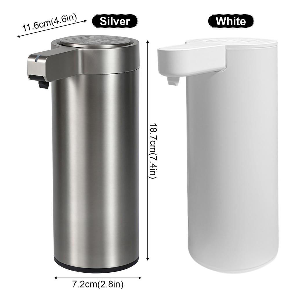 1 set Automatic Soap Dispenser USB Rechargeable Adjustable Foam Soap Dispenser Touchless Induction Sensor Bathroom Accessories