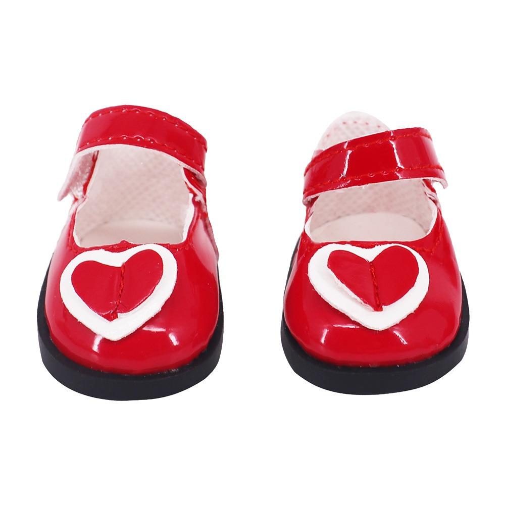 5CM Mini Doll Leather Boots Shoes Doll Butterfly Princess Shoes 20cm Cotton Doll Shoe  Kids Gifts