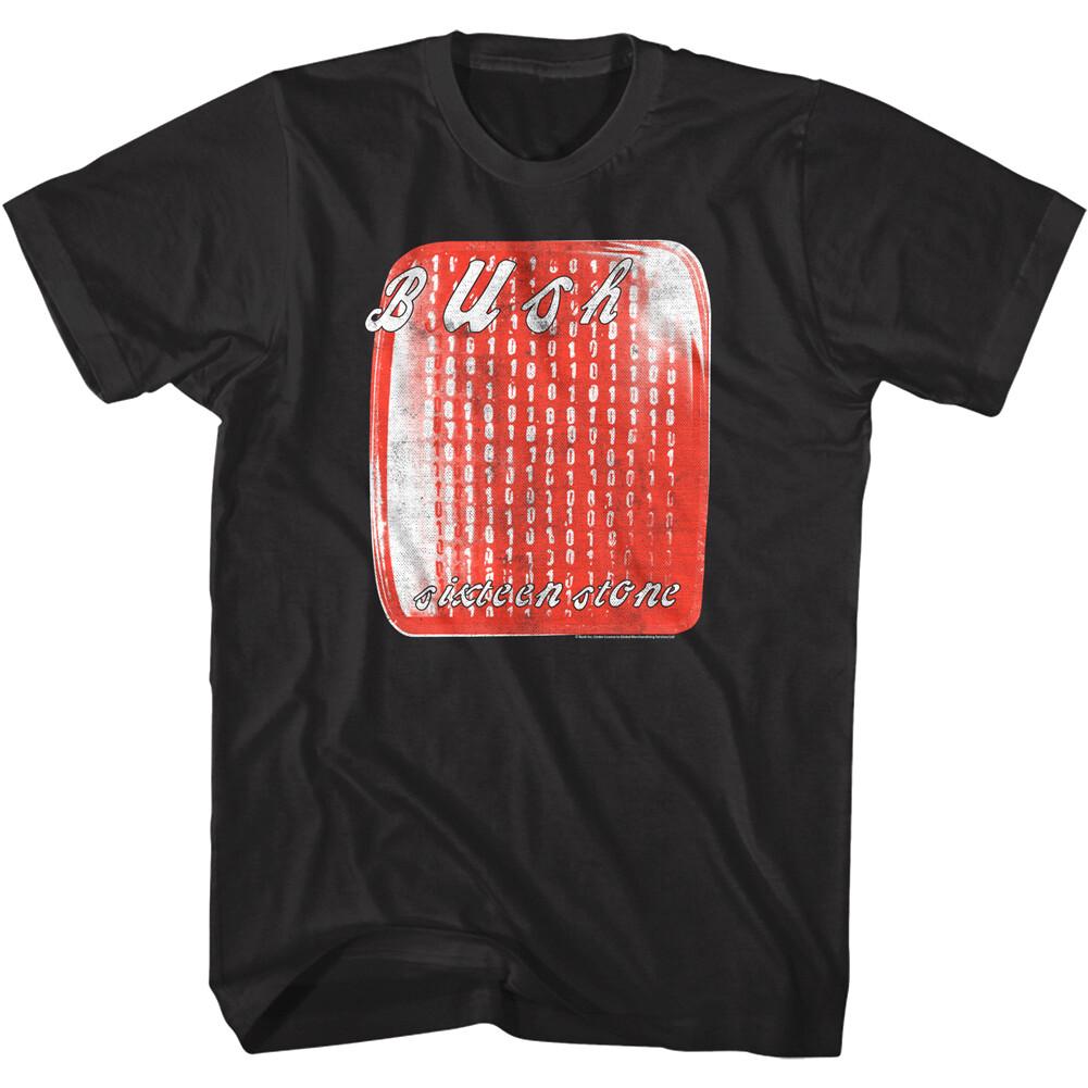 Bush Sixteen Stone Album Art Men s T Shirt 90s Grunge Rock Band Concert Tour L