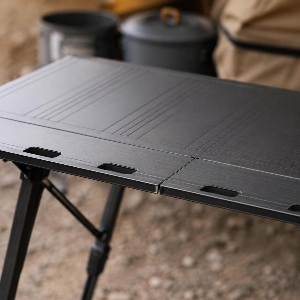 Camping Kitchen Table Lightweight Cooktop Cooking Surface Space-Saving Storage