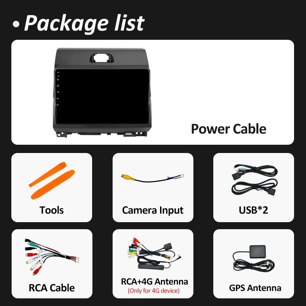 9 Inch Car Radio For KIA Ray 2011 2012 2013 2014 - 2017 Video Player Wireless Carplay GPS Navigation Cooling Fan Auto Tools WIFI