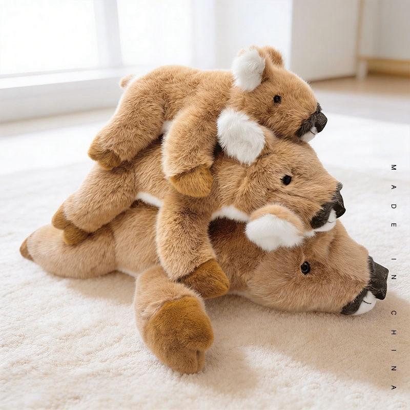 Plush Deer Toy With Pp Cotton Filling Perfect For Kids And Adults