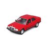 Voiture - bburago - mercedes 190e - échelle 1:24 - rouge - métal et plastique