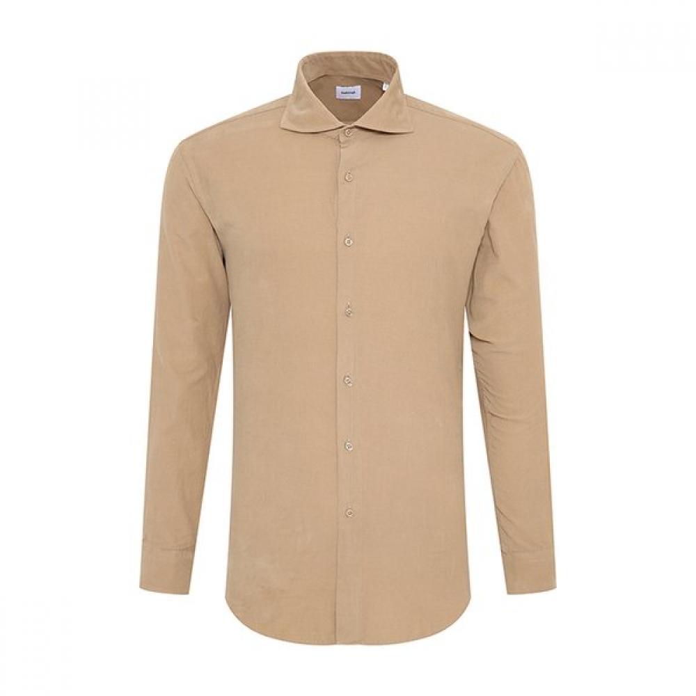 Vanbrough Corduroy Solid Wide Classic Shirt Bmfnc1 201bg 100