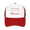 Im Not Crazy Bad Gyal Music Travel Mesh Baseball Caps WoUnisex Spring FeUnisex Beach Sunscreen Hat Snapback Cap