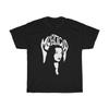 Morticia Horror Gothic Schwarz Unisex Schweres Baumwoll-T-Shirt
