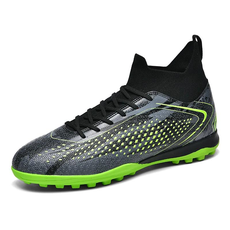 Men's Soccer Shoes FG/TF Football Boots Professional Football Field Shoes Anti-slip Training Sport Cleats Outdoor Grass Shoes