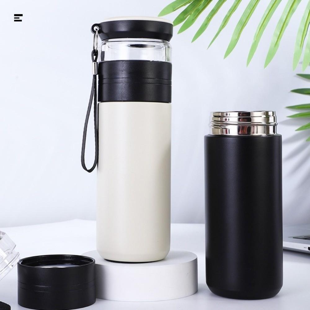 500ML Capacity Insulated Cup Leak-Proof Tea Brewing Cup Portable Tea Infuser Bottle