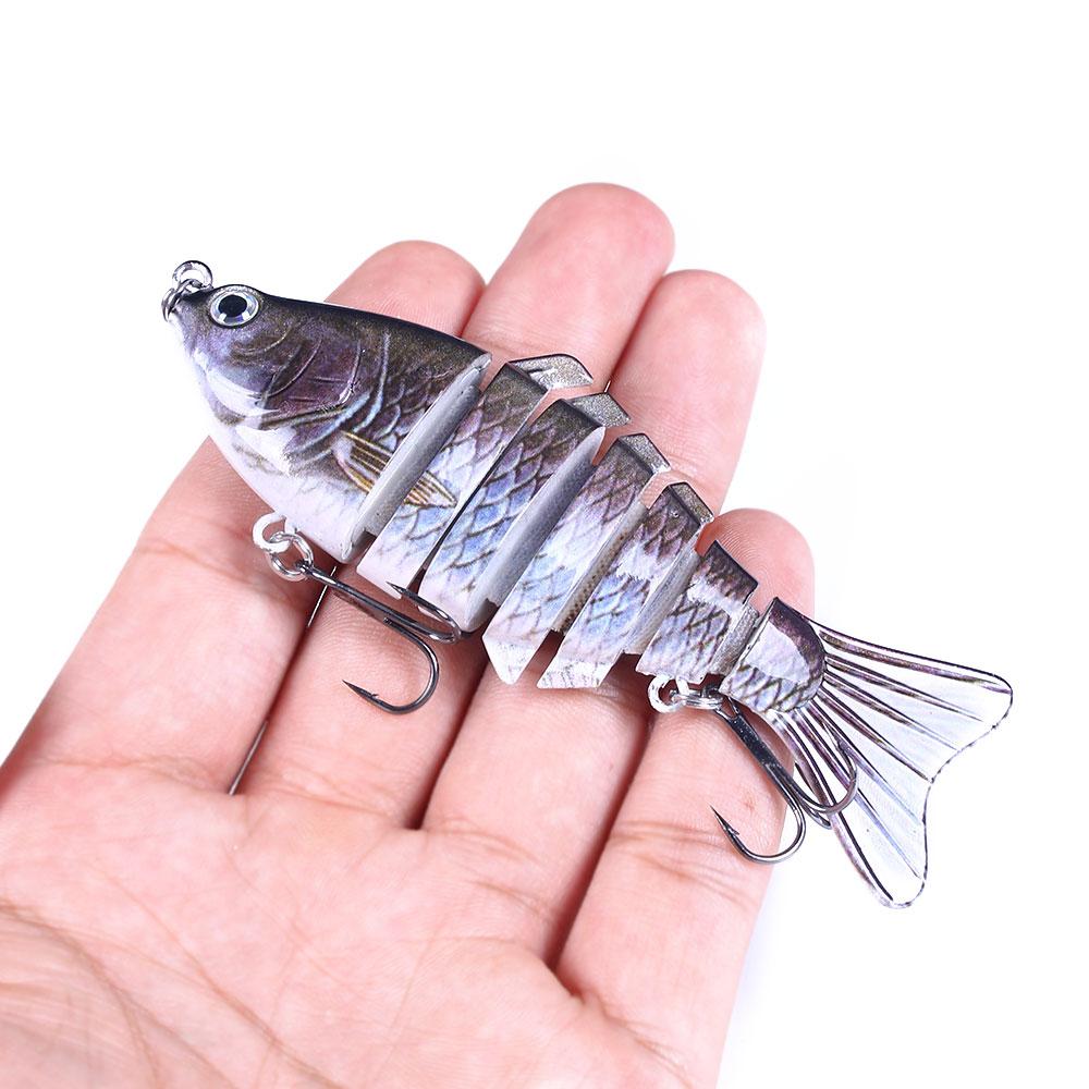 Wobblers Multi-section Fishing Lure Minnow Jointed Isca Artificial Hard Bait Crankbait Trolling Bass Pike Perch Tackle