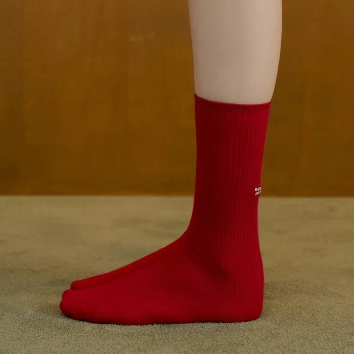 [2SET/26SS] Flag Vivid Rib High Crew Socks 2 Colors