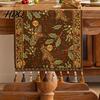 Durable Table Runner Christmas Runner Decorative Stitching Decoration Protects from Hot Spill