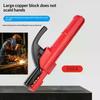 1Pcs Copper Heavy Jaw Holding Plier With Soft Handle 300 AMP Welding Electrode Holder For Arc MMA Welder