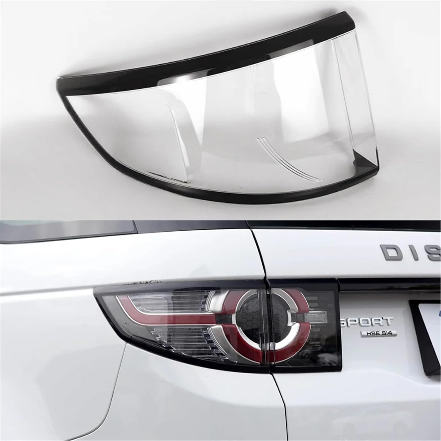 

Taillight Shell Brake Turn Signal Light Protective Cover Compatible for Land Rover Discovery Sport 2015-2018 Reverse Lamp Housing Replace(Right) Left