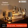 Creative British Thinker Little Gold Man Touch Desk Lamp – USB Rechargeable Night Light & Decorative Ornament