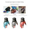 Ice Silk Fishing Gloves Breathable 3 Finger Glove New Three Finger Cut Gloves  Fish Equipment