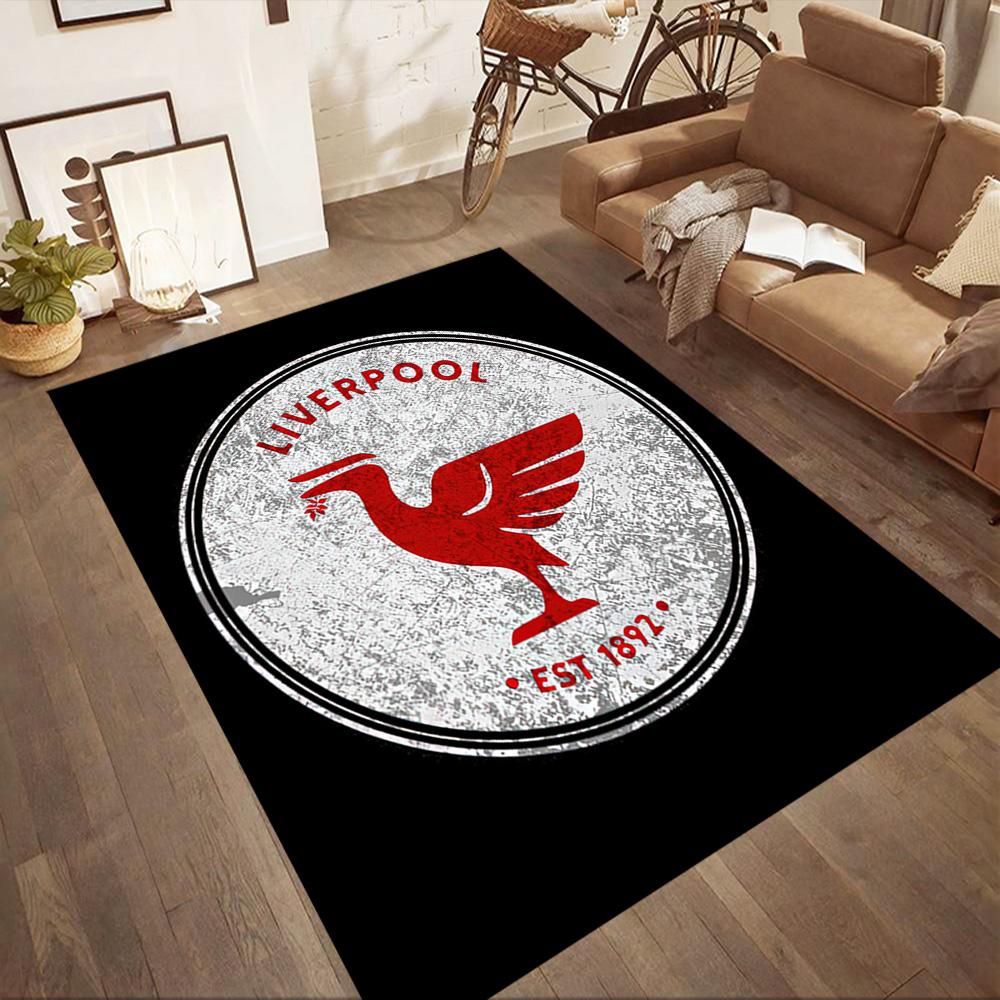 Liverpool Football Club Floor Mat Perfect For Decorate Room Dining Room Outdoor Game Room Antislip Rug Decorate Offices Spiritual Gift