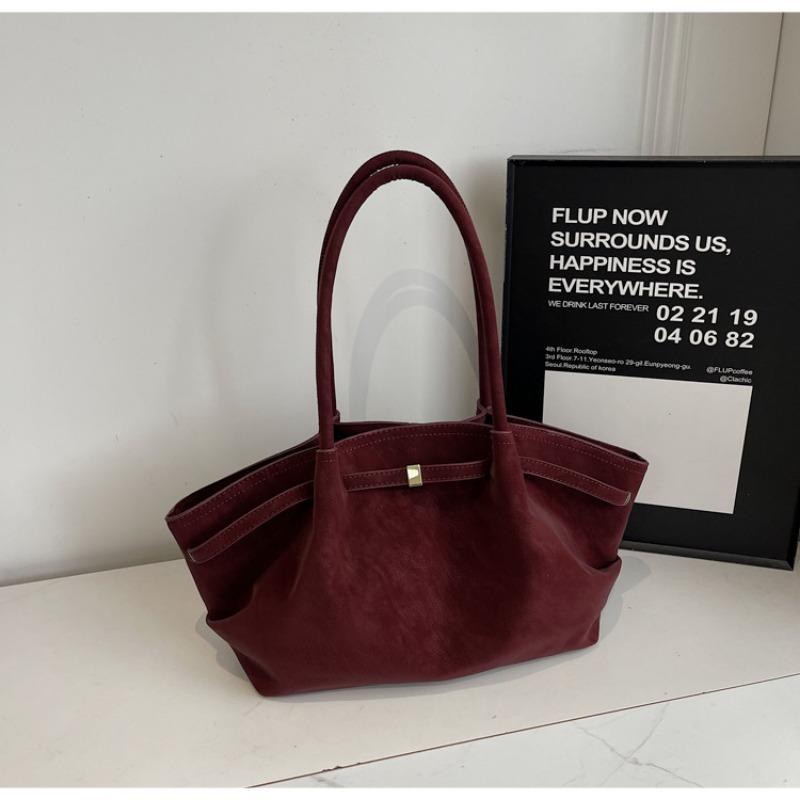 Large-capacity Underarm Bag, Fashionable Single-shoulder Bag for Women, Versatile and Popular Commuter Tote Bag