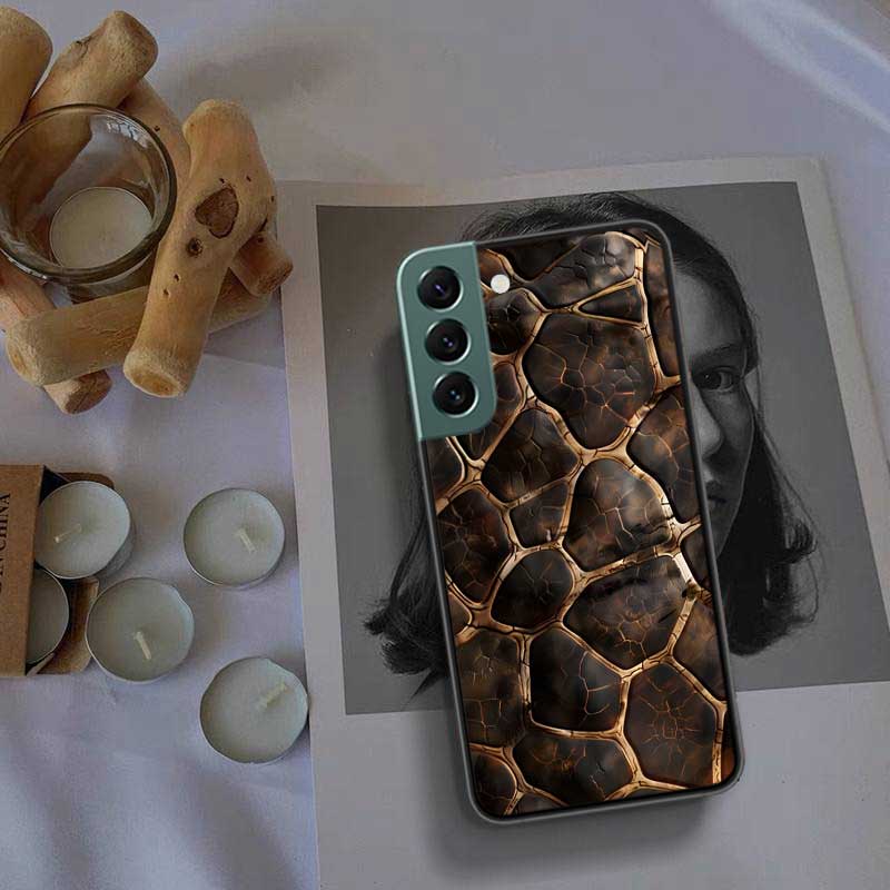 Crocodile Skin Phone Case For Samsung Galaxy S22 S25 Ultra S21 S10 Plus S26 Edge S20 S23 S24 FE Cover Silicone Soft TPU Clea