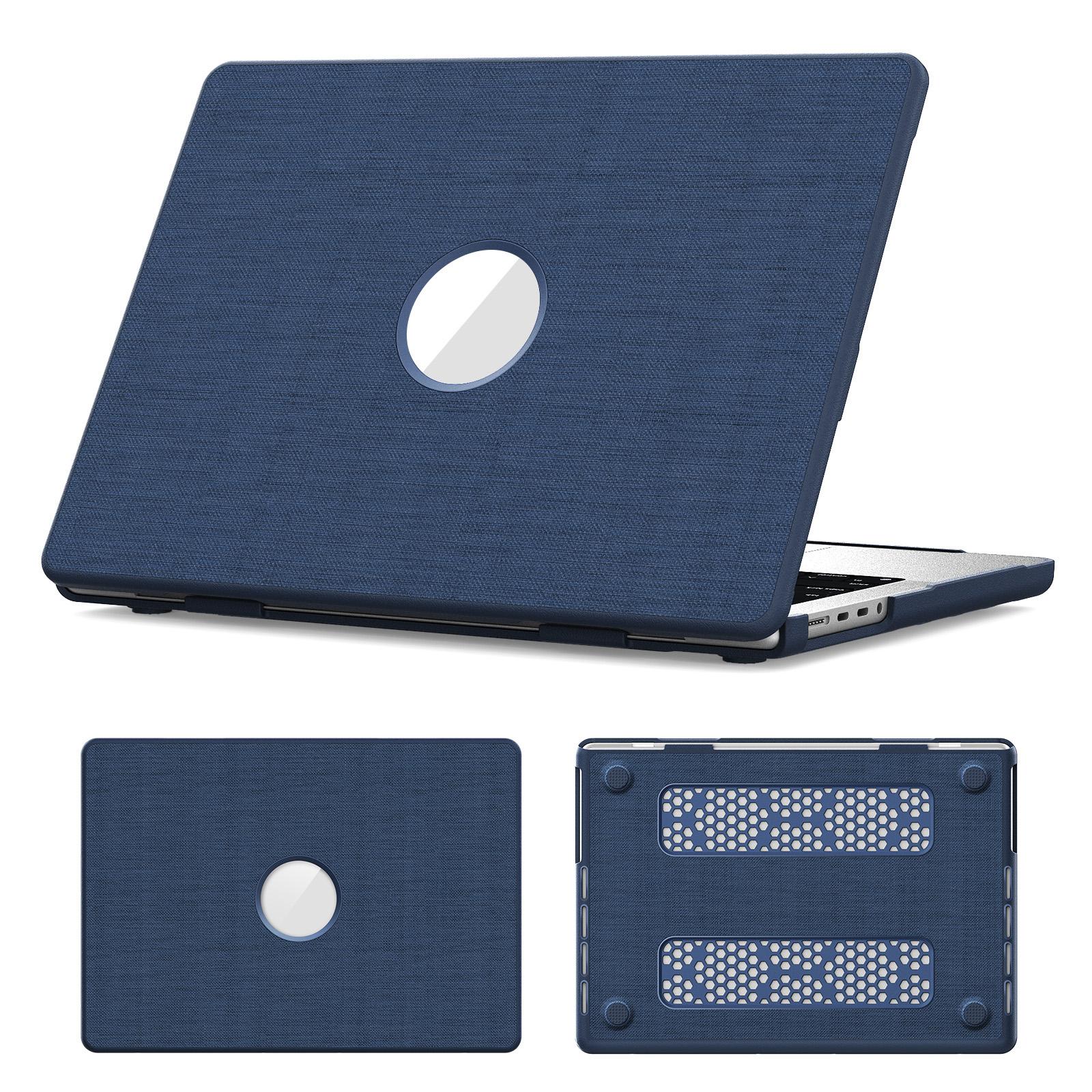 

Чехол для ноутбука для MacBook Pro 14 дюймов (2024)/(2023)/(2021) (A2442 M1 Pro/M1 Max/A2779/M3 A2918 A2992/M4 A3112 A3185 A3401) Защитное покрытие Navy Blue