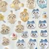 Kawaii Relief Sticker Scrapbook Laptop Cute Bonbon Drop Seal Children Gift Crystal Stickers 3D DIY PVC Play Entertaining Safe Kid Friendly Fun