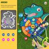 Montessori Throw Sport Shooting Target Sticky Ball Dartboard Basketball Board Games Educational Children Indoor Outdoor Game Toy