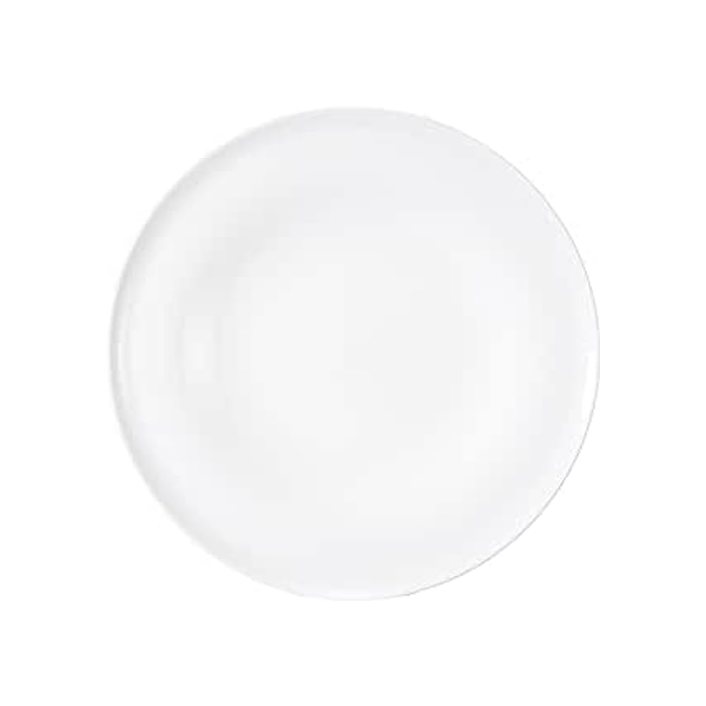 NARUMI Waltz Plate, 16cm, White, Simple and Stylish, Rimmed, Microwave and Dishwasher Safe, 52215-6034