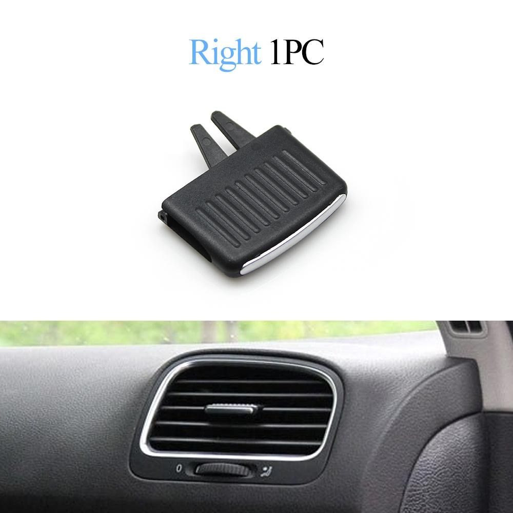 Car Dash Front Rear Air Conditioner AC Vent Grille Outlet Tab Clip Slider For Volkswagen Golf 6 Sagitar Jetta 5KD819703