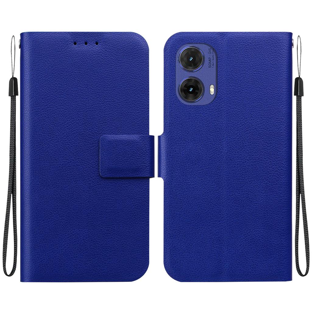 Luxuriöse, ultradünne Lederhülle für Motorola G35 G55 G85 G34 G04 G84 G54 G14 E13, magnetische Klapphülle für Motorola Edge 50/G, Stylus-Telefon-Geldbörsenholster