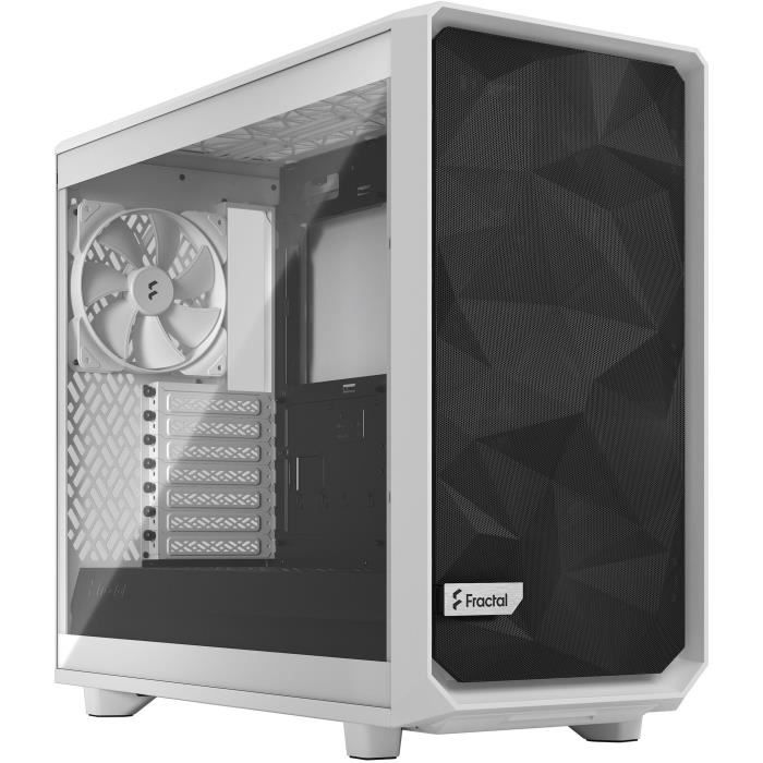 FRACTAL DESIGN - Meshify 2 Lite White TG Clear Tint - Boîtier PC - Blanc ( FD-C-MEL2A-04 )