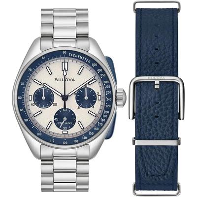 Orologio da uomo Cronografo Pilota Lunare Serie Archivio con Cinturino Intercambiabile, 98K112,