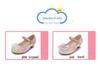Girls' Crystal Leather Heels - Spring/Fall Princess Shoes with Soft Soles for Catwalks