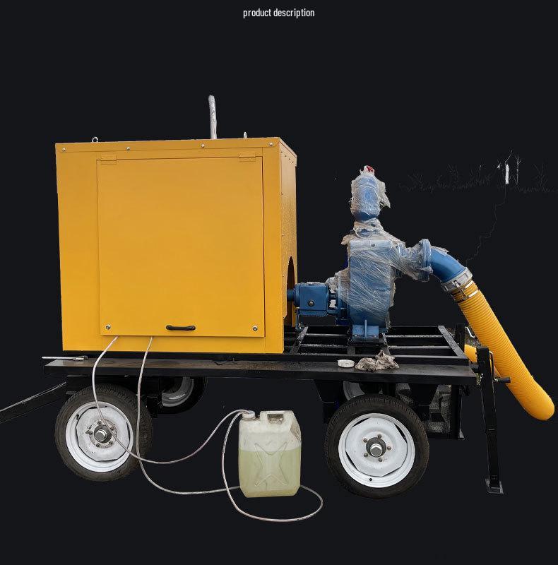 Diesel Engine Mobile Flood Control Pump Truck - High Flow & High Head Emergency Drainage Solution