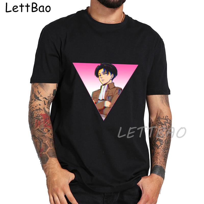 Unisex Cool T Shirt Funny Printed Harajuku Streetwear Fashion T Shirt Japan Anime Attack On Titan XL