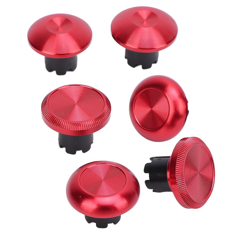 Thumbstick Caps Replacement Kit for Edge Controller Aluminum Alloy Metal Joystick Stick Grip Cap