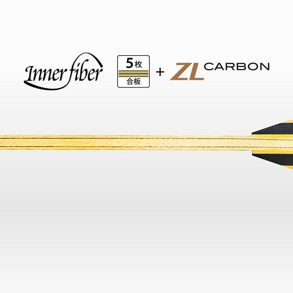 Butterfly Table Tennis Shakehand Racket Innerforce Layer ZLC FL 36681 Racket 157 x 150 Grip 100 x 24 x 34 Blade mm Size mm; Size mm; Thickness 5.7